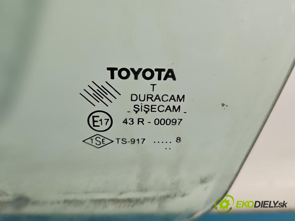 Toyota Auris I 2006-2013 2.0 D4D 126 HP manual 93 kW 1998 cm3 5- sklo dvere predné ľavé