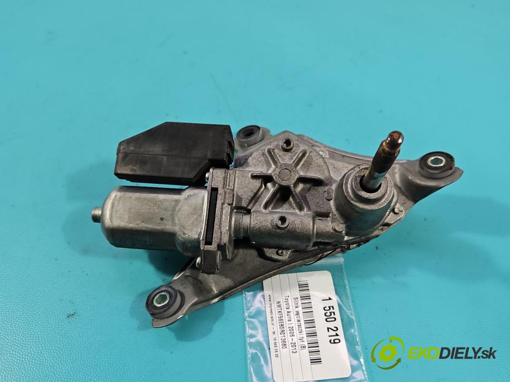 Toyota Auris I 2006-2013 2.0 D4D 126 hp manual 93 kW 1998 cm3 5- motor stěrače zadní 85130-02030