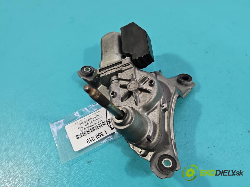 Toyota Auris I 2006-2013 2.0 D4D 126 hp manual 93 kW 1998 cm3 5- motor stěrače zadní 85130-02030