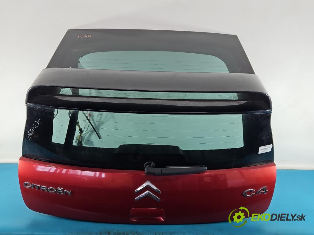 Citroen C4 I 2004-2011 2.0 16V 177 hp manual 130 kW 1997 cm3 3- zadní kufrové dveře  (Zadní kapota (kufr))