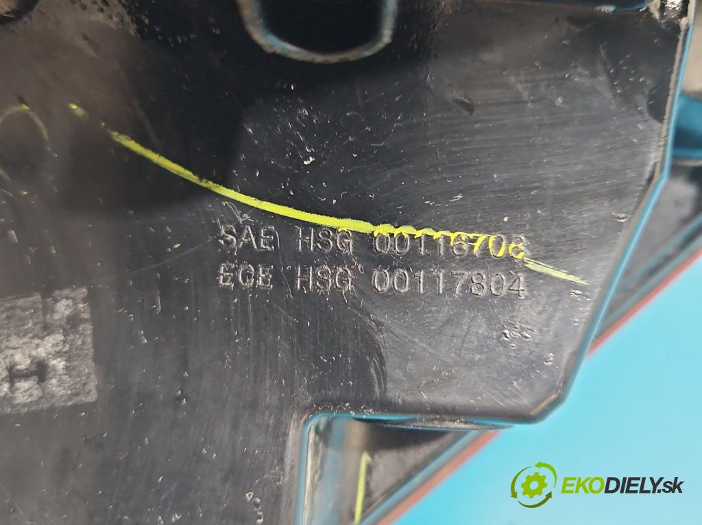 Fiat Freemont 2.0 jtd 170 HP automatic 125 kW 1956 cm3 5- svetlo / reflektor zadné pravé 68078480AD (Kľučka dverí ostatné)