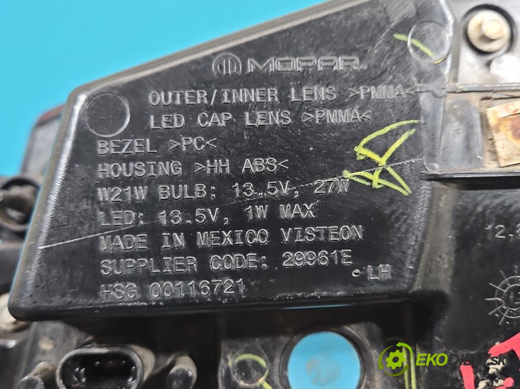 Fiat Freemont 2.0 jtd 170 HP automatic 125 kW 1956 cm3 5- svetlo / reflektor zadné ľavé 68078517AE (Kľučka dverí ostatné)