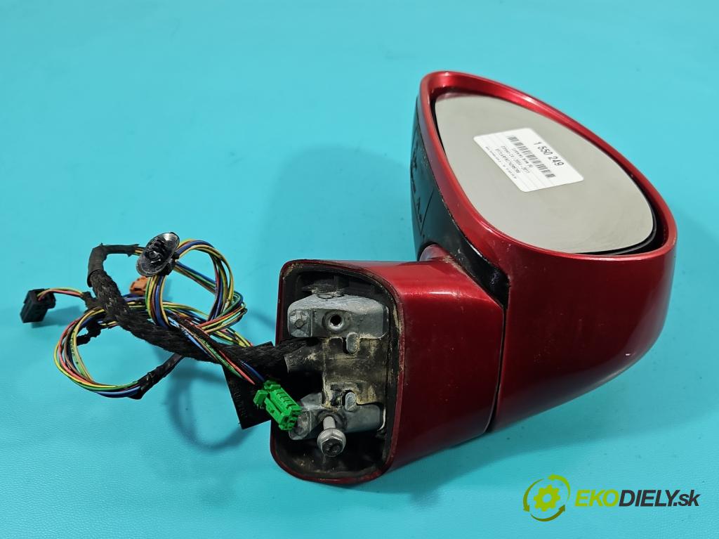 Citroen C4 I 2004-2011 2.0 16V 177 HP manual 130 kW 1997 cm3 3- zrkadlo ľavé  (Kľučka dverí ostatné)