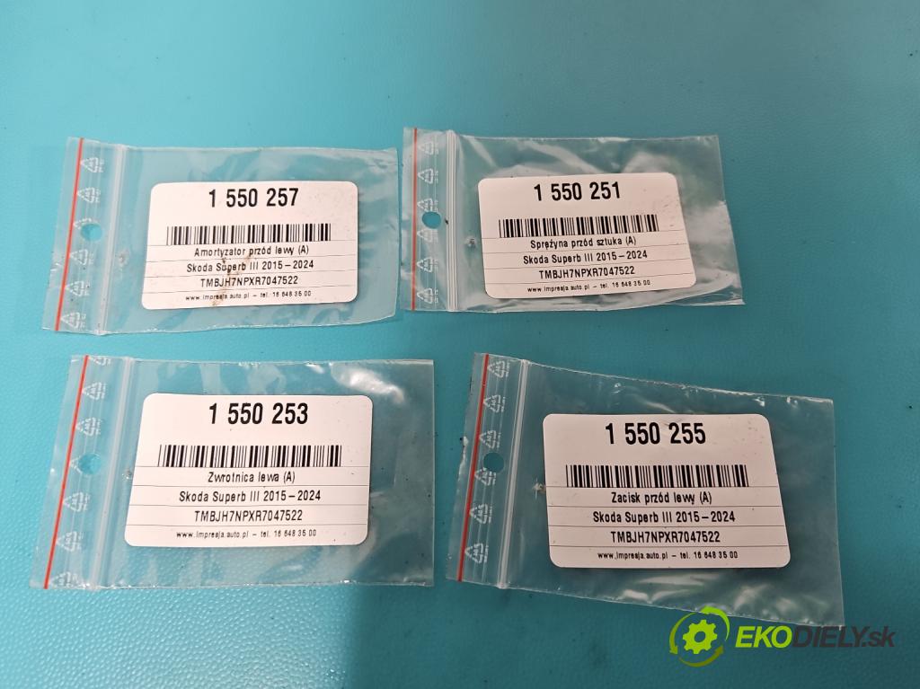 Skoda Superb III 2015-2024 2.0 tdi 150 hp automatic 110 kW 1968 cm3 5- náboj levé  (Náboj kola)