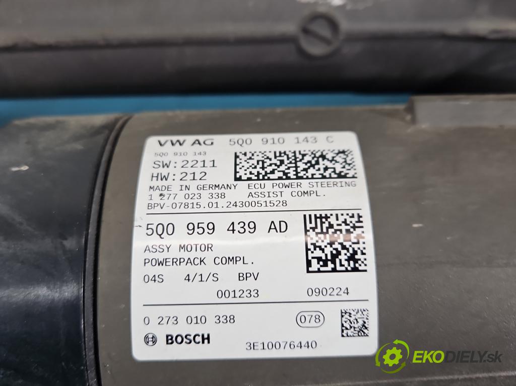 Skoda Superb III 2015-2024 2.0 tdi 150 HP automatic 110 kW 1968 cm3 5- Ozubené kolo: volant 3Q1423050AN