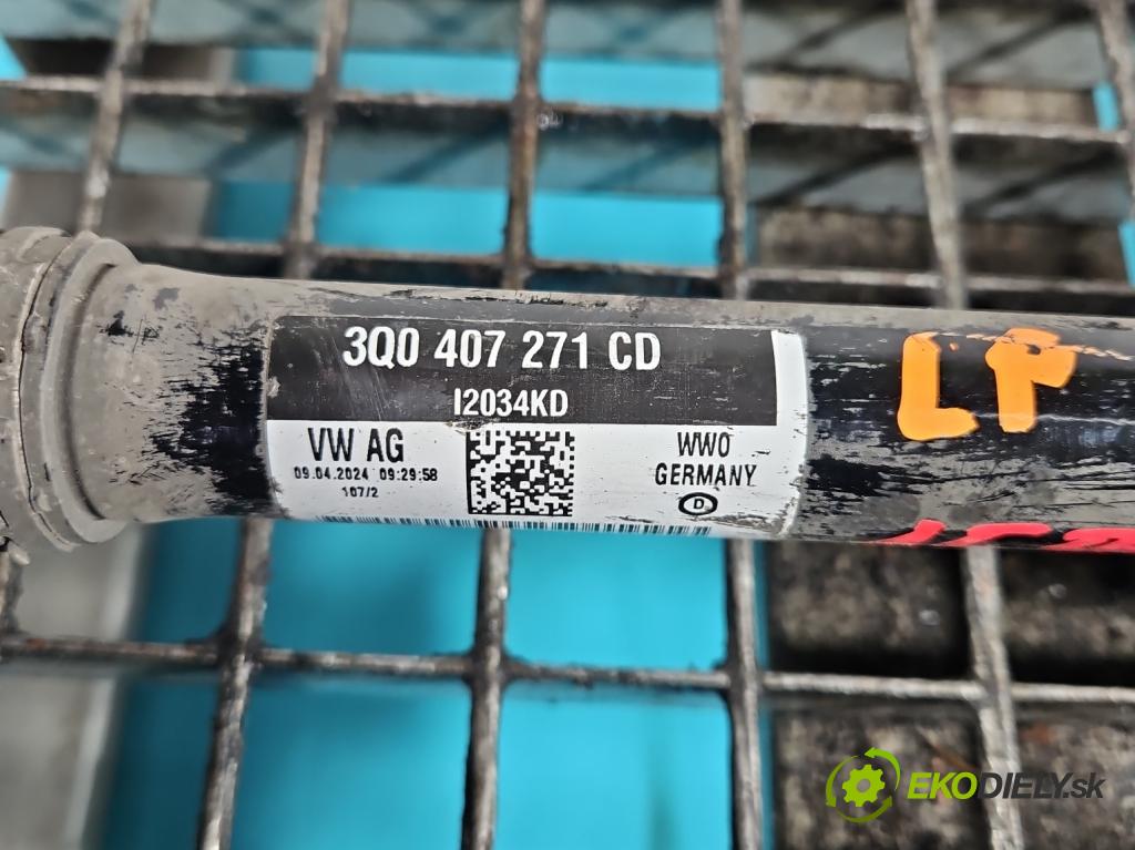 Skoda Superb III 2015-2024 2.0 tdi 150 HP automatic 110 kW 1968 cm3 5- poloos predné ľavé 3Q0407271CD