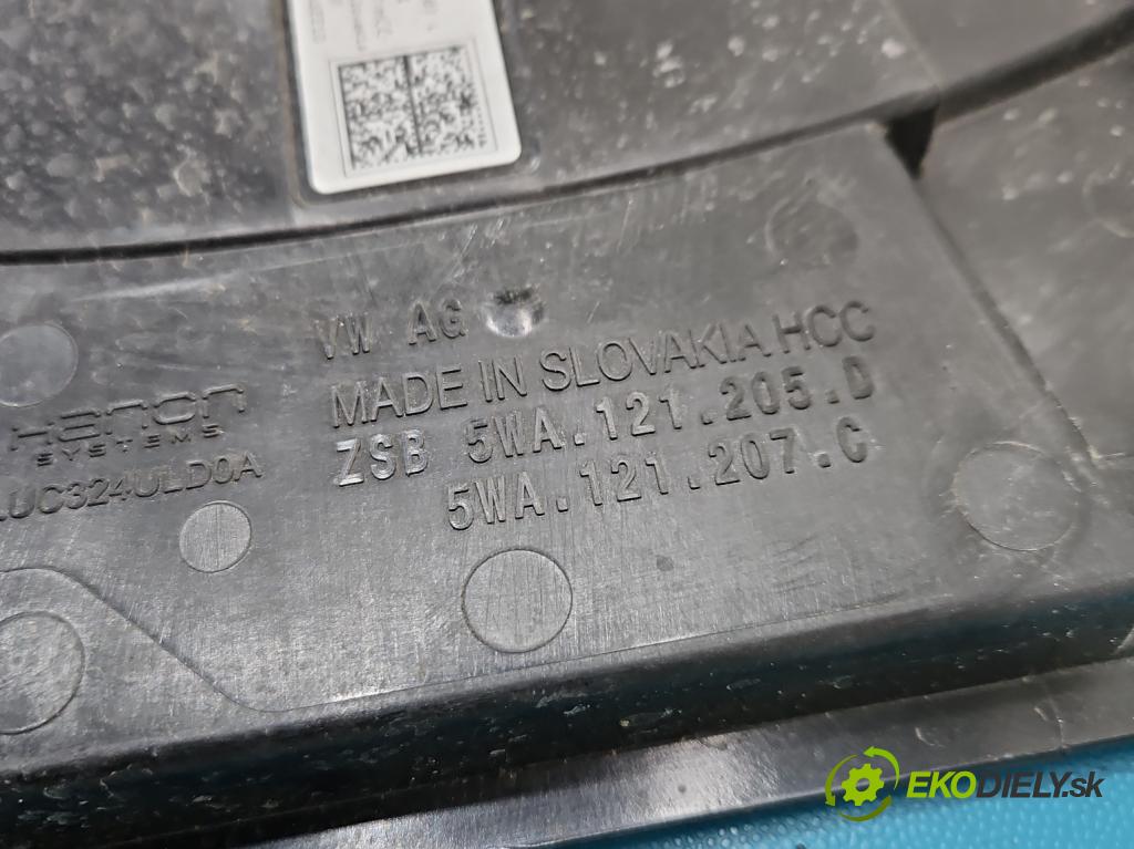 Skoda Superb III 2015-2024 2.0 tdi 150 HP automatic 110 kW 1968 cm3 5- Ventilátor chladiča 5WA121205D