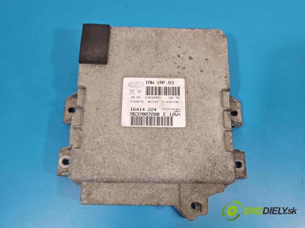 Peugeot 206 1.1 8V 60 HP manual 44 kW 1124 cm3 5- riadiaca jednotka motora IAW 1AP.83