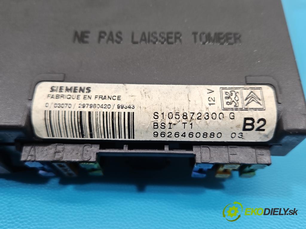 Peugeot 206 1.1 8V 60 HP manual 44 kW 1124 cm3 5- riadiaca jednotka motora IAW 1AP.83