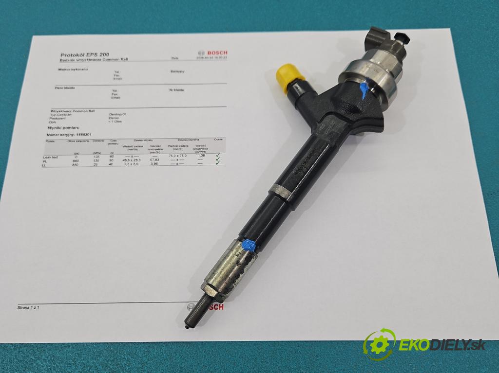 Opel Zafira B 2005-2014 1.7 cdti 125 HP manual 92 kW 1686 cm3 5- vstrek 8-97376270-3 (Vstrekovač paliva)