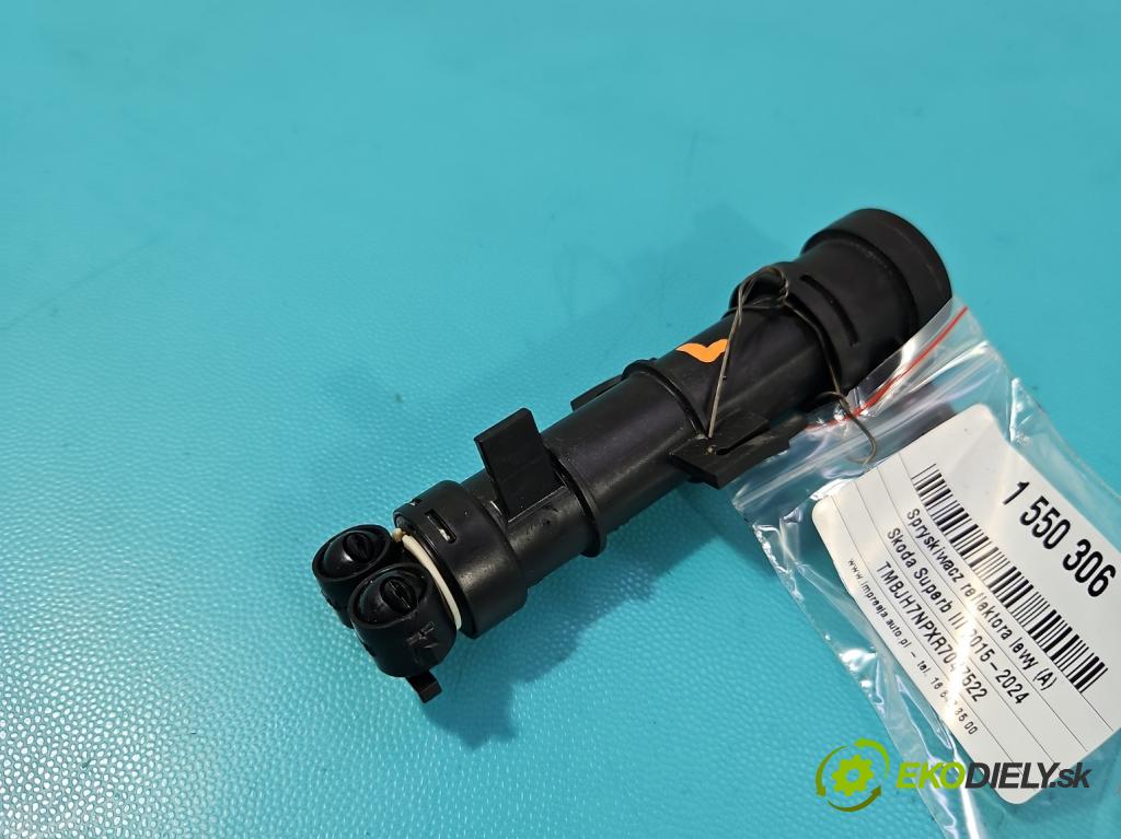 Skoda Superb III 2015-2024 2.0 tdi 150 hp automatic 110 kW 1968 cm3 5- ostřikovač reflektor: levý 3V0955965A (Motorek ostřikovačů)