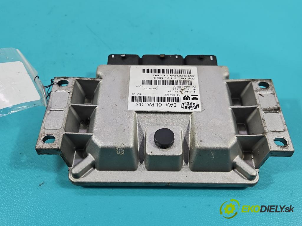 Citroen C4 I 2004-2011 2.0 16V 177 HP manual 130 kW 1997 cm3 3- riadiaca jednotka motora IAW 6LPA.03