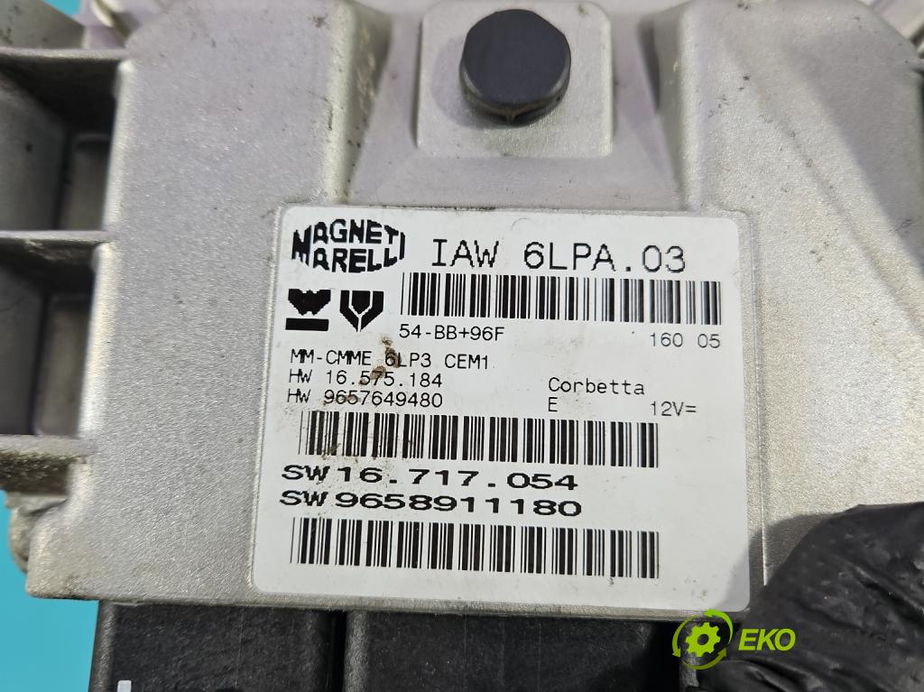 Citroen C4 I 2004-2011 2.0 16V 177 HP manual 130 kW 1997 cm3 3- riadiaca jednotka motora IAW 6LPA.03