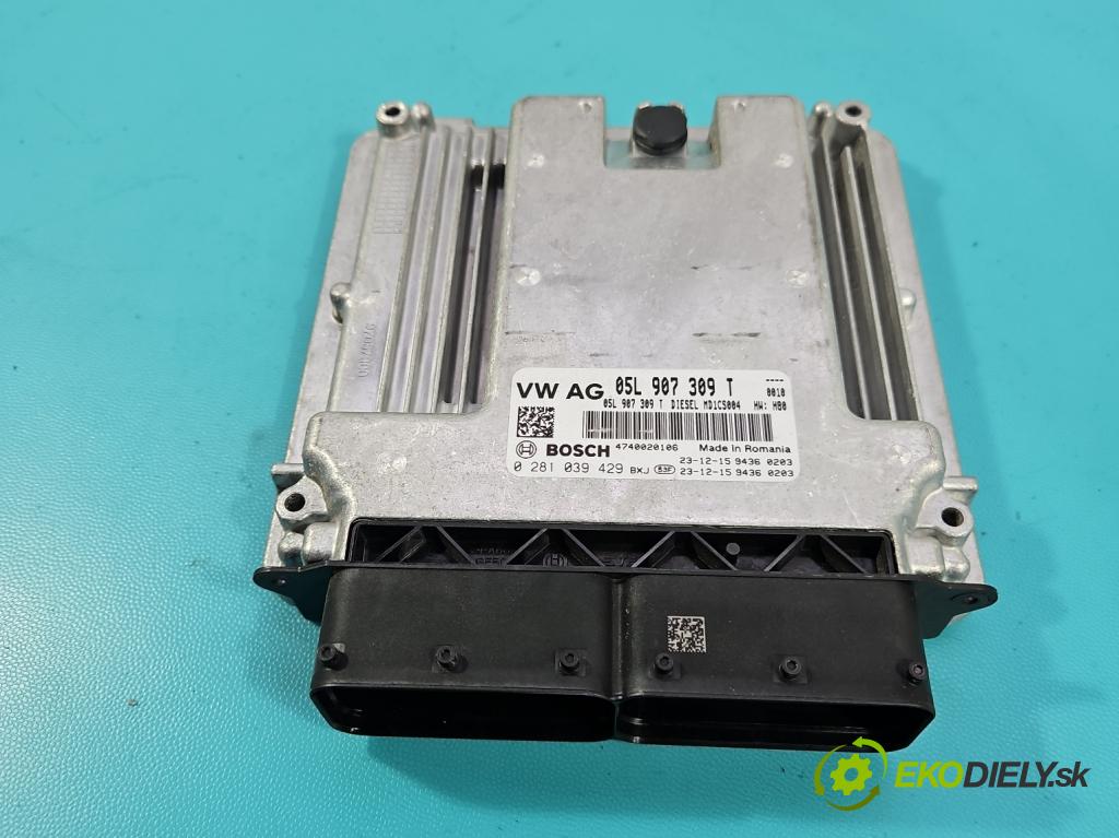 Skoda Superb III 2015-2024 2.0 tdi 150 HP automatic 110 kW 1968 cm3 5- riadiaca jednotka motora 05L907309T