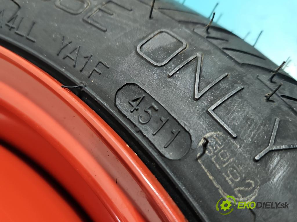 Hyundai I20 I 2008-2014 1.2 16V 78 HP manual 57.2 kW 1248 cm3 5- koleso rezervne 15"