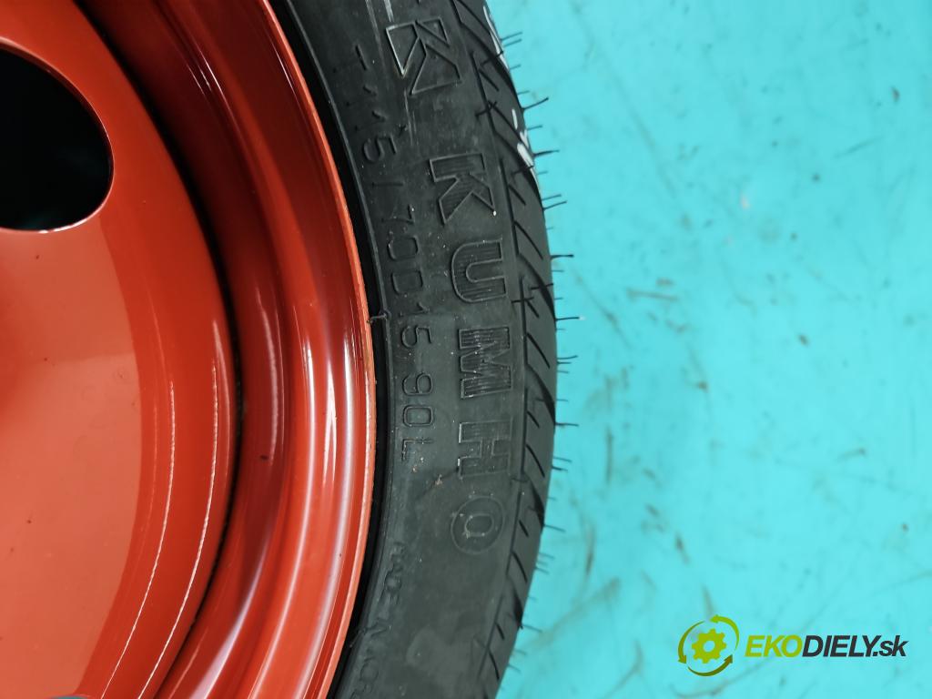 Hyundai I20 I 2008-2014 1.2 16V 78 HP manual 57.2 kW 1248 cm3 5- koleso rezervne 15"