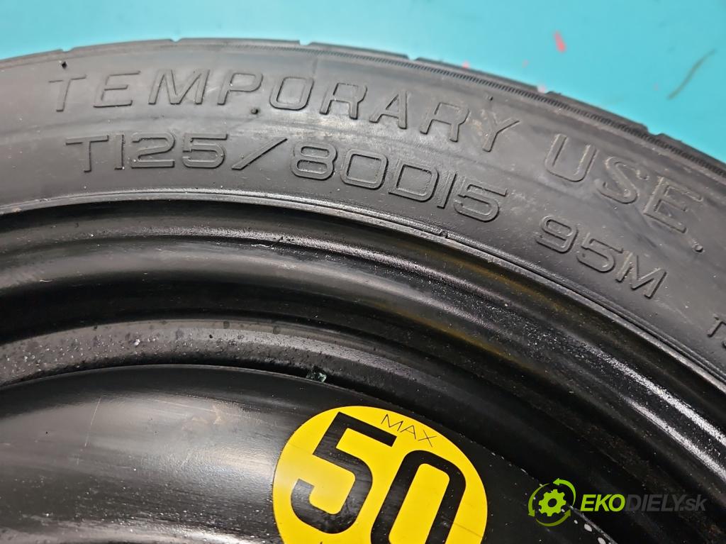 Kia Venga 1.4 16V 90 HP manual 66.2 kW 1396 cm3 5- koleso rezervne 15"