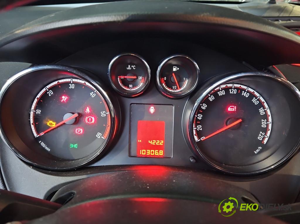 Opel Meriva B 2010-2017 1.2 cdti 75 hp manual 55 kW 1248 cm3 5- řídící jednotka motoru 0281019088