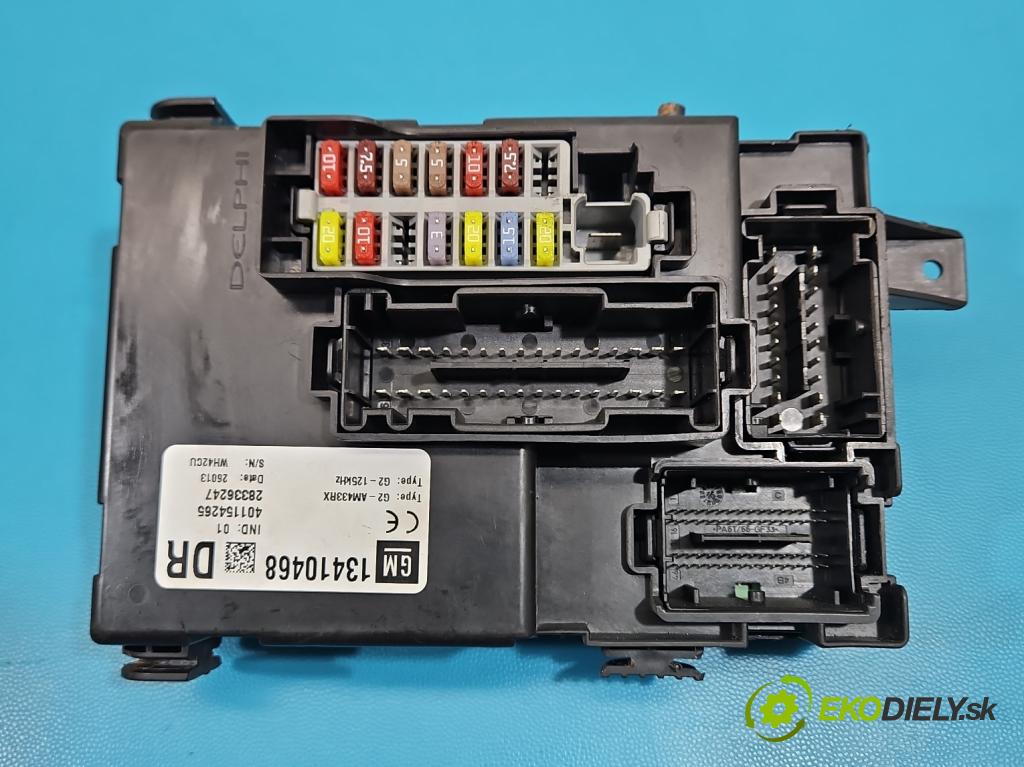 Opel Meriva B 2010-2017 1.2 cdti 75 hp manual 55 kW 1248 cm3 5- řídící jednotka motoru 0281019088