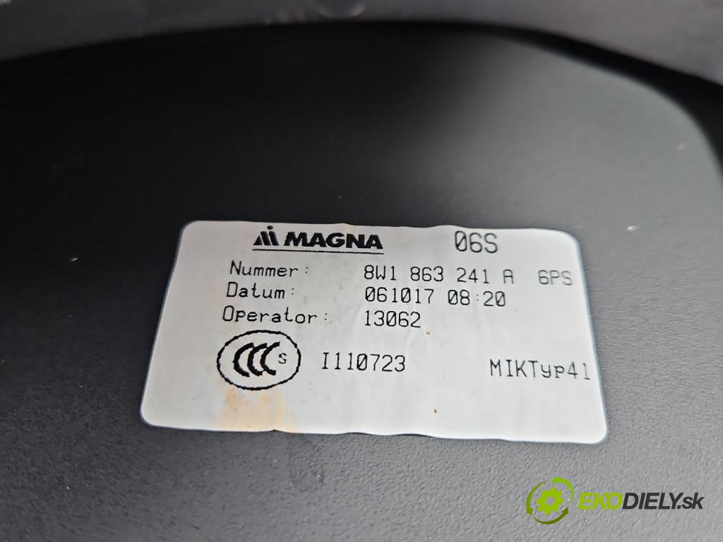 Audi A4 B9 2015-2024 2.0 TFSI 252KM automatic 185 kW 1984 cm3 4- operadlo 8W1863241A (Lakťová opierka)