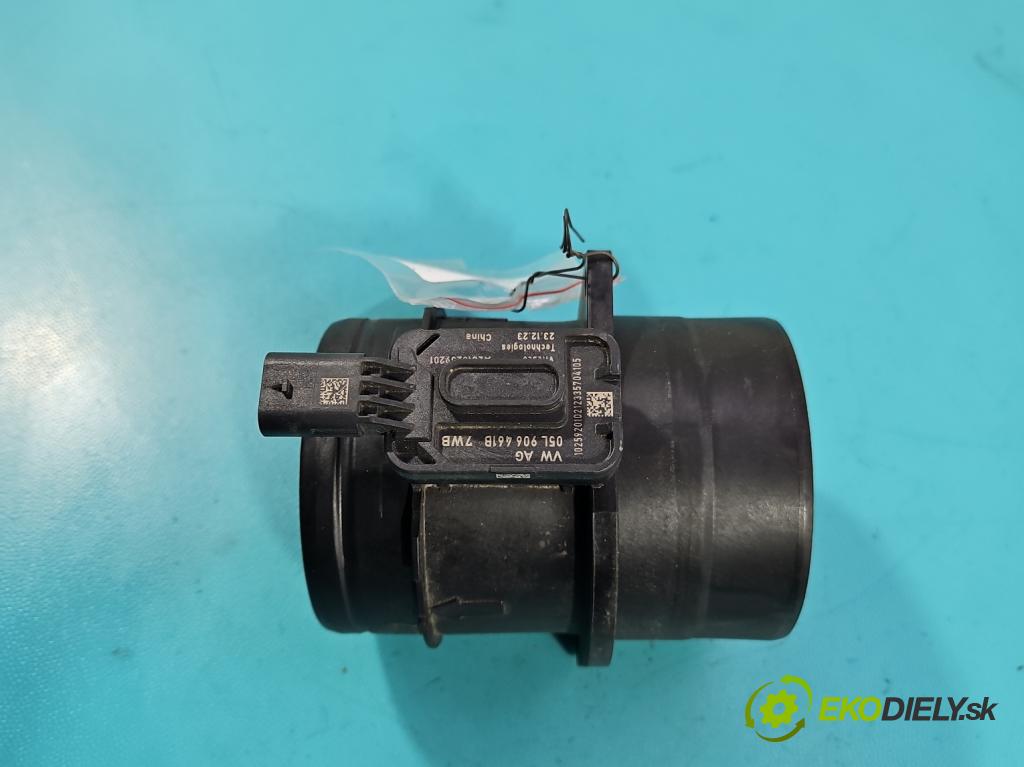 Skoda Superb III 2015-2024 2.0 tdi 150 HP automatic 110 kW 1968 cm3 5- průtokoměr: 05L906461B (Váha vzduchu)