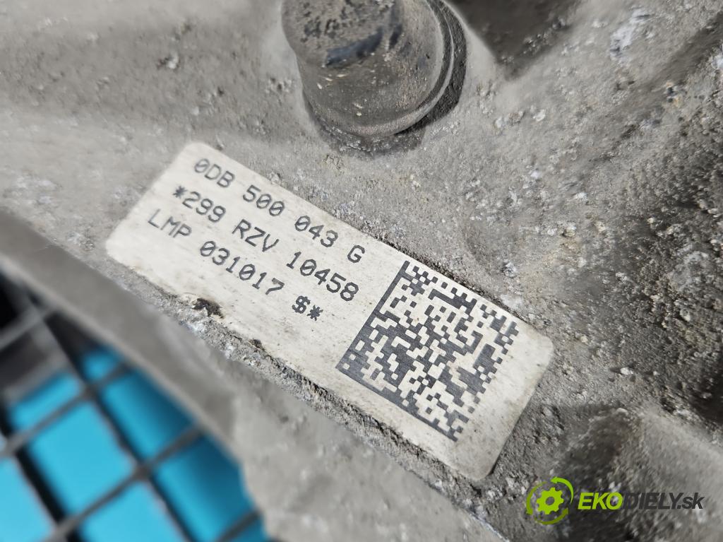 Audi A4 B9 2015-2024 2.0 TFSI 252KM automatic 185 kW 1984 cm3 4- diferenciál zadní 0DB500043G