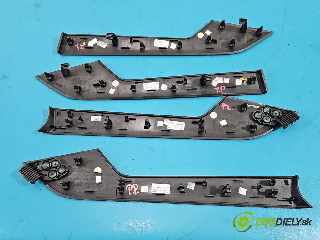 Audi A4 B9 2015-2024 2.0 TFSI 252KM automatic 185 kW 1984 cm3 4- lišta ozdobná vnitŕní: 8W1864241A