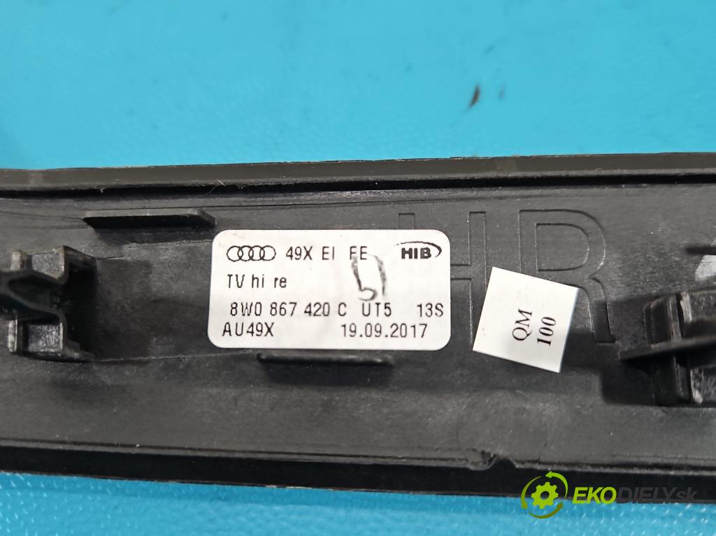 Audi A4 B9 2015-2024 2.0 TFSI 252KM automatic 185 kW 1984 cm3 4- lišta ozdobná vnitŕní: 8W1864241A