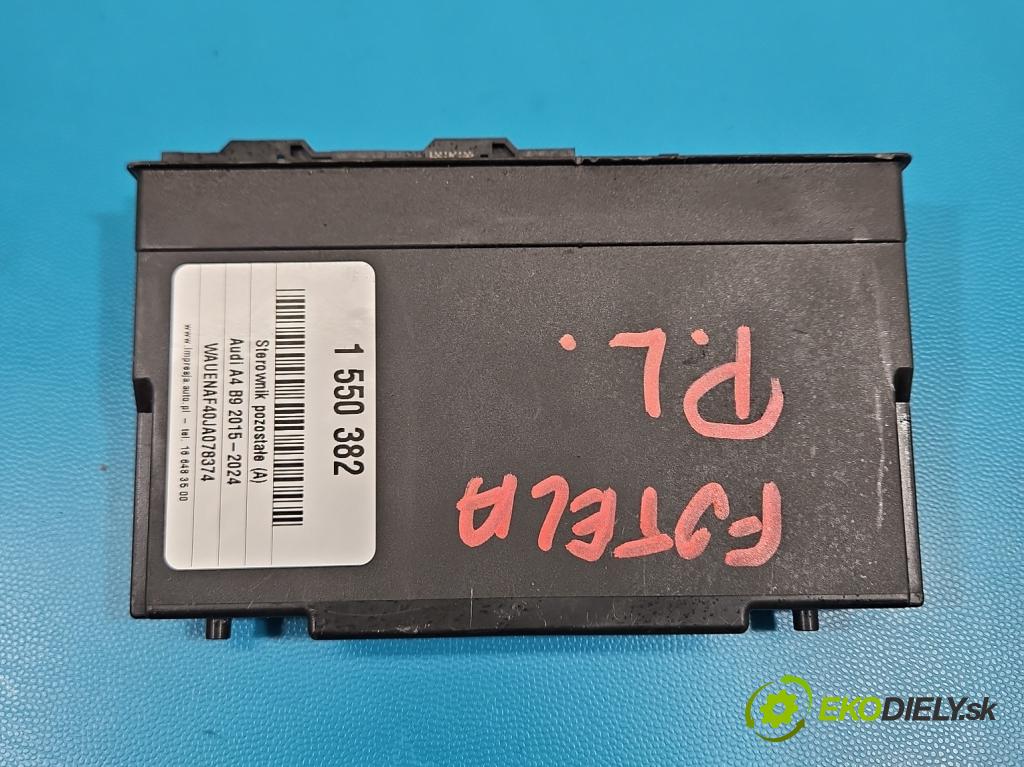 Audi A4 B9 2015-2024 2.0 TFSI 252KM automatic 185 kW 1984 cm3 4- řídící jednotka 4M1959760