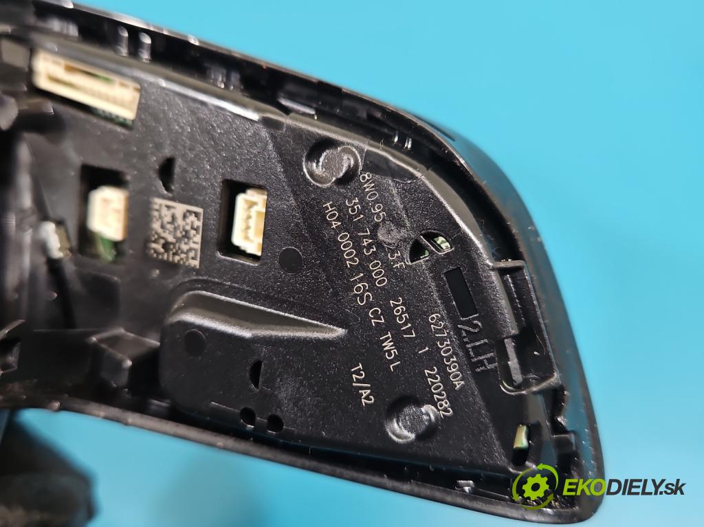 Audi A4 B9 2015-2024 2.0 TFSI 252KM automatic 185 kW 1984 cm3 4- prepínač multifunkční: řízení: 8W0419689 (Prepínacie páčky pod volantom)