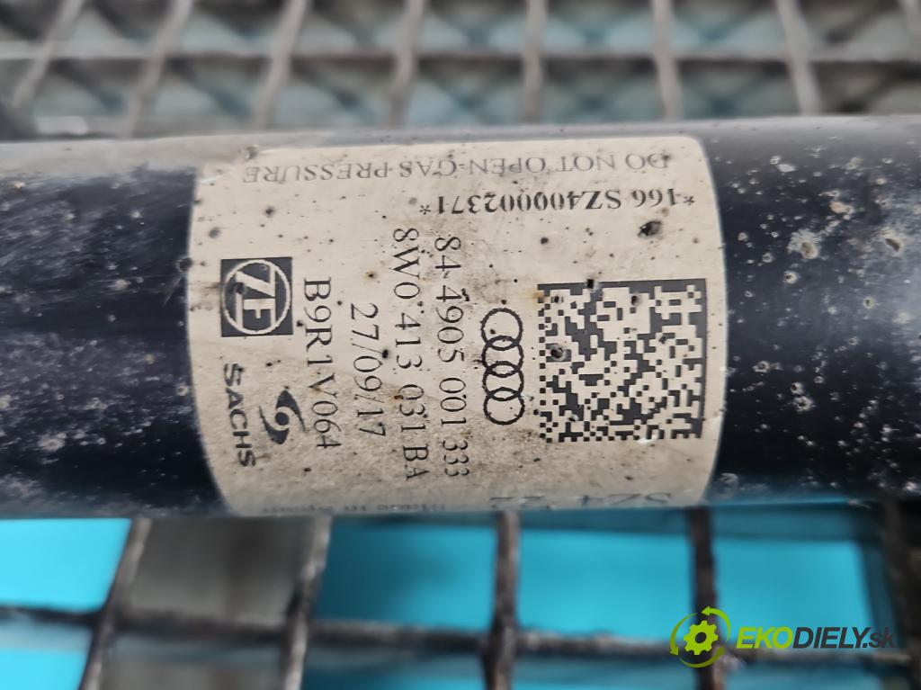 Audi A4 B9 2015-2024 2.0 TFSI 252KM automatic 185 kW 1984 cm3 4- tlmič predné ľavý 8W0413031BA (Kľučka dverí ostatné)