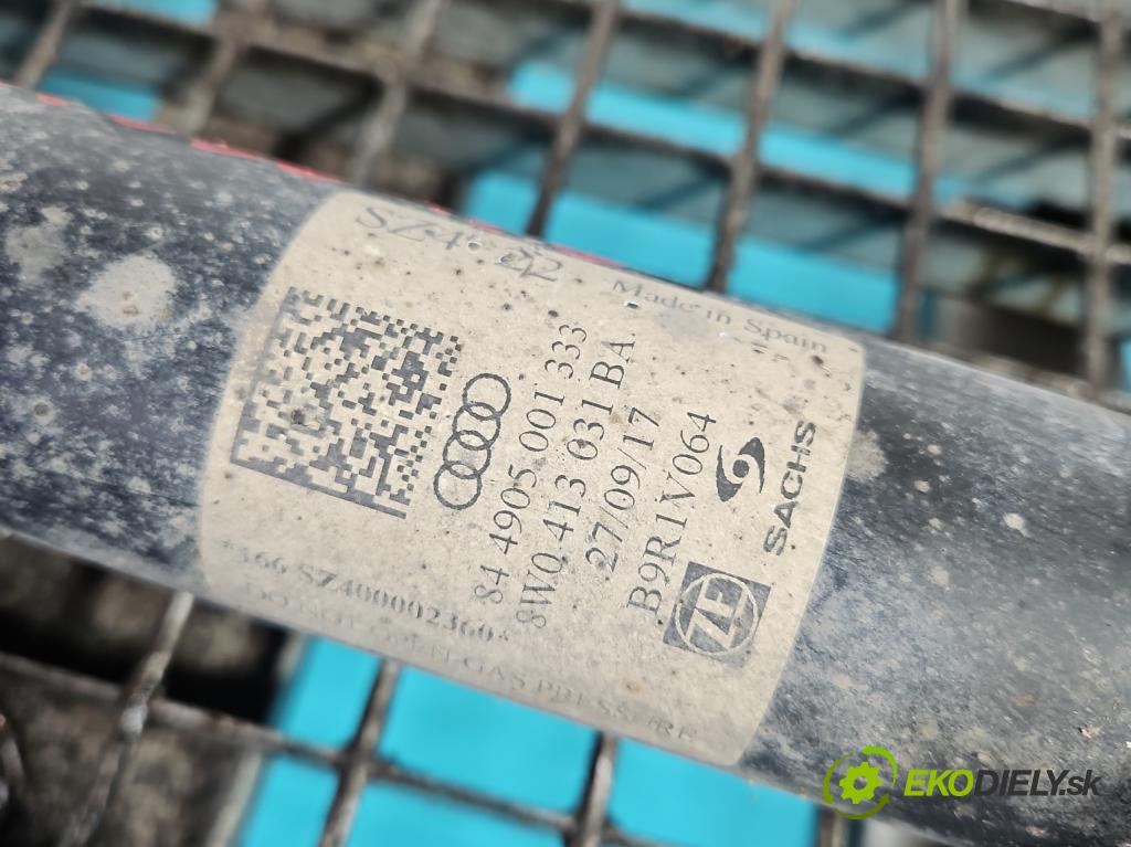 Audi A4 B9 2015-2024 2.0 TFSI 252KM automatic 185 kW 1984 cm3 4- tlmič predné pravý 8W0413031BA (Kľučka dverí ostatné)