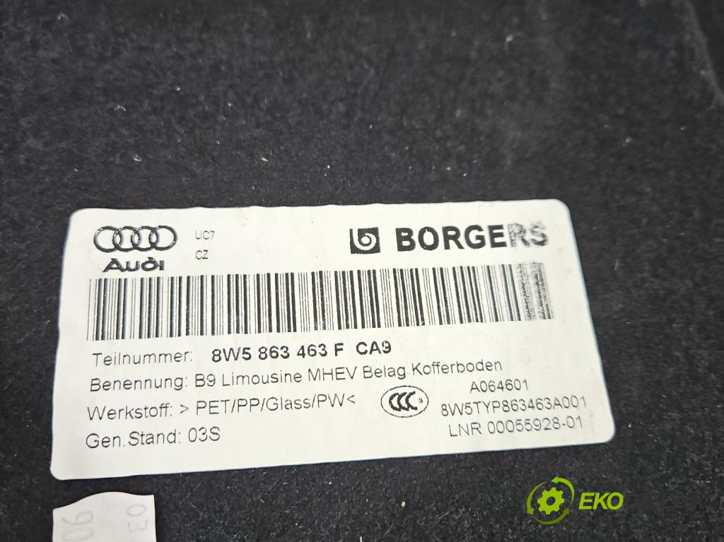 Audi A4 B9 2015-2024 2.0 TFSI 252KM automatic 185 kW 1984 cm3 4- koberec do auta kufra: 8W5863463F