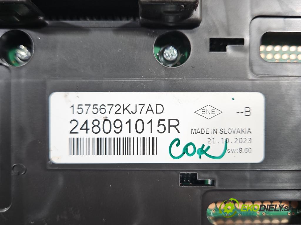Renault Trafic III 2014 - 2.0 dci 150 HP manual 110 kW 1997 cm3 5- prístrojovka/ budíky 248091015R (Prístrojová doska)