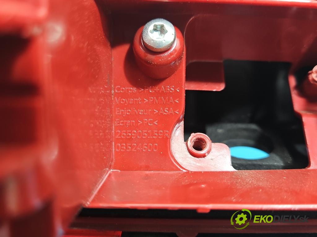 Renault Trafic III 2014 - 2.0 dci 150 HP manual 110 kW 1997 cm3 5- světlo: stop: 265905159R