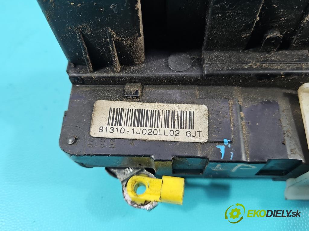 Hyundai I20 I 2008-2014 1.2 16V 78 hp manual 57.2 kW 1248 cm3 5- zámek přední levý 81310-1J020