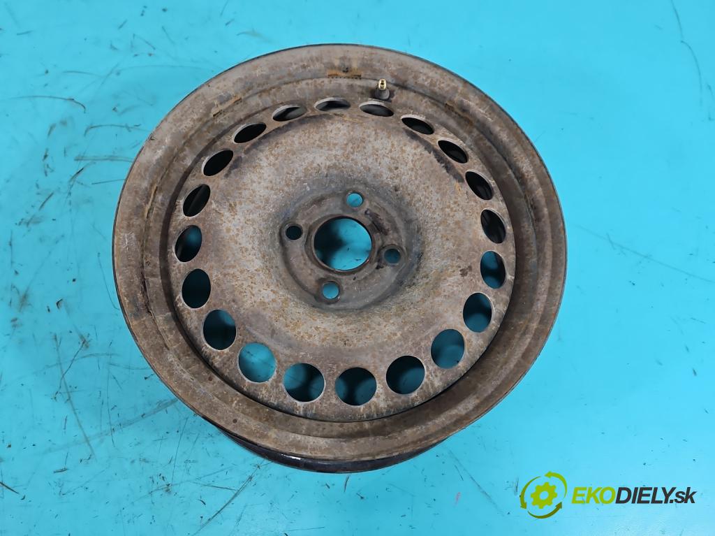 Opel Corsa D 2006-2014 1.2 16V 80 hp manual 59 kW 1229 cm3 5- Felga ocelový 15"