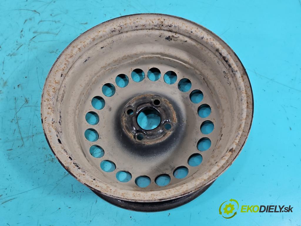 Opel Corsa D 2006-2014 1.2 16V 80 hp manual 59 kW 1229 cm3 5- Felga ocelový 15"