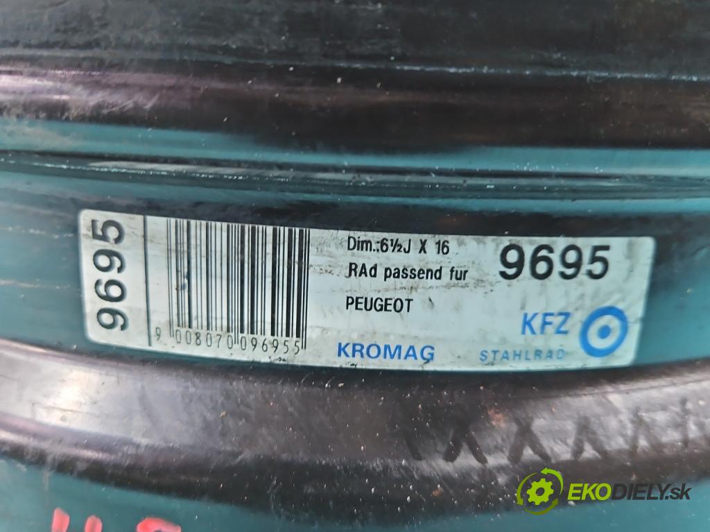 Citroen C4 I 2004-2011 2.0 16V 177 hp manual 130 kW 1997 cm3 3- Felga ocelový 16"