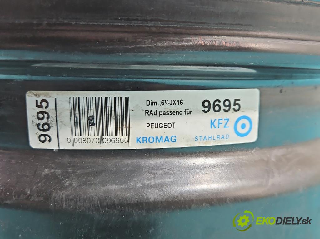 Citroen C4 I 2004-2011 2.0 16V 177 hp manual 130 kW 1997 cm3 3- Felga ocelový 16"