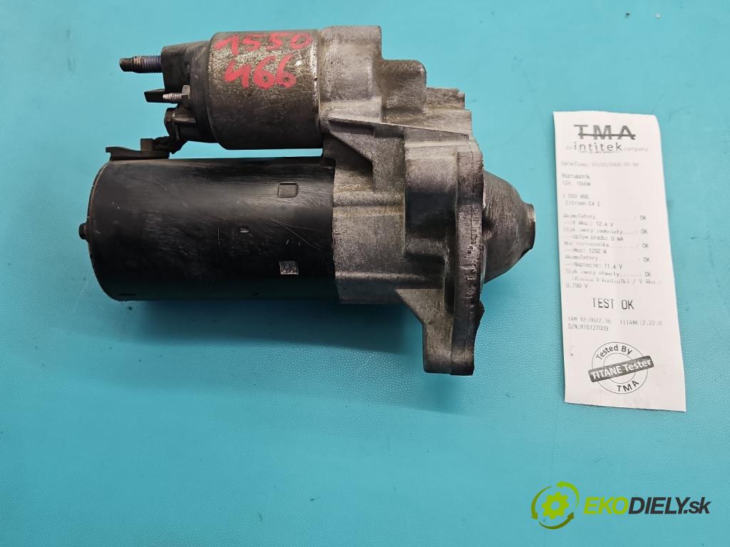 Citroen C4 I 2004-2011 2.0 16V 177 HP manual 130 kW 1997 cm3 3- štartér 0001108400 (Štartér)