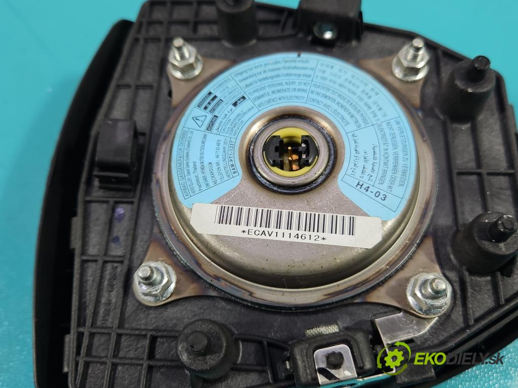 Hyundai I20 I 2008-2014 1.2 16V 78 hp manual 57.2 kW 1248 cm3 5- Polštář: vzduch: Řidič: 1J569000109P (Airbag)