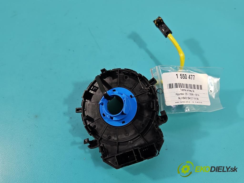 Hyundai I20 I 2008-2014 1.2 16V 78 HP manual 57.2 kW 1248 cm3 5- Páska: airbag 56190-1J200 (Airbag)