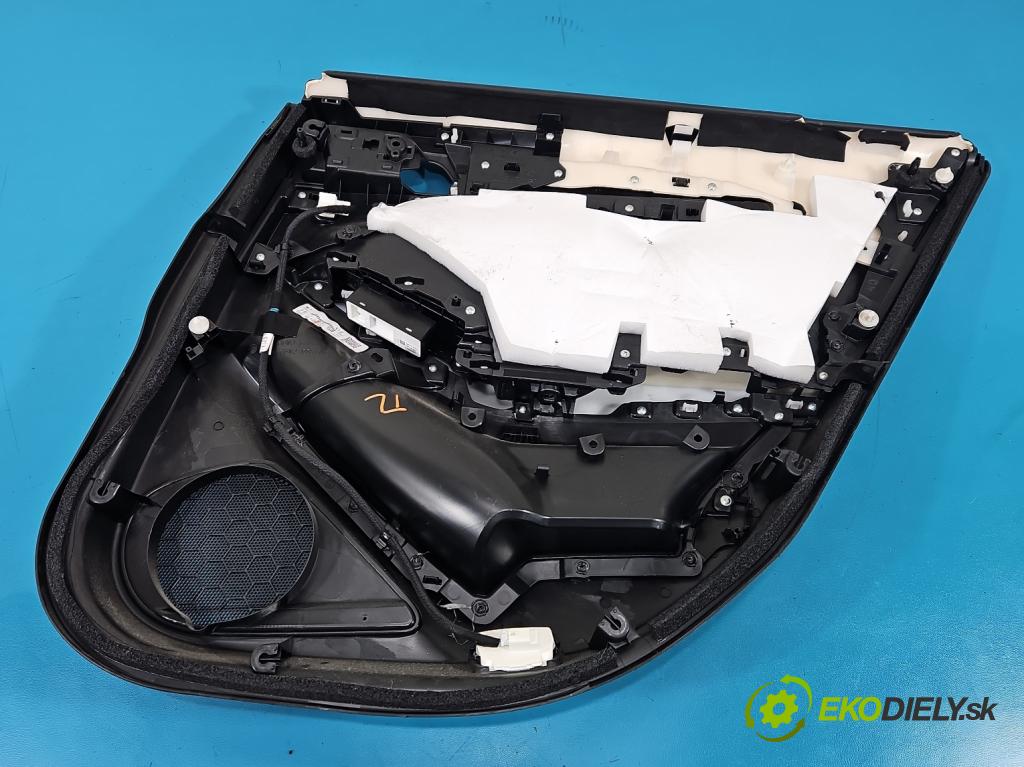 Mazda 6 III GJ 2012-2024 2.0 16V 145 hp automatic 107 kW 1998 cm3 5- Tapacír: dveře zadní levé