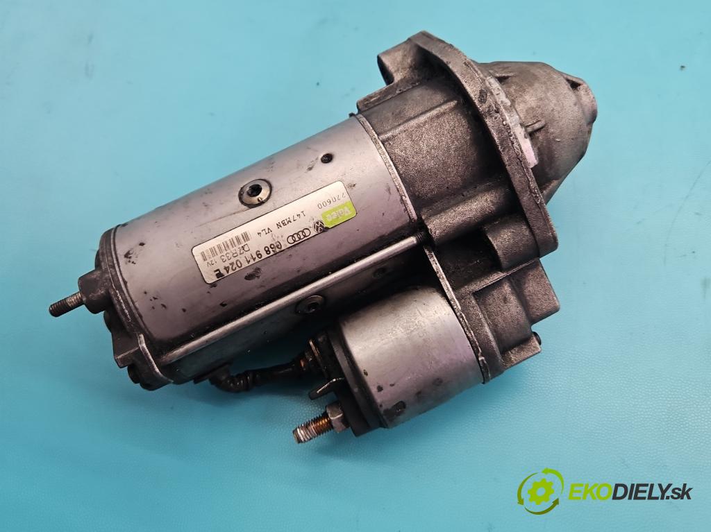 Audi A6 C5 1997-2004 1.9 tdi 110 HP manual 81 kW 1896 cm3 4- štartér 068911024E (Štartér)