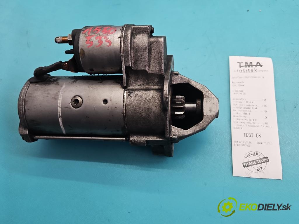 Audi A6 C5 1997-2004 1.9 tdi 110 HP manual 81 kW 1896 cm3 4- štartér 068911024E (Štartér)