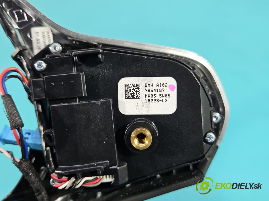 Bmw 5 G30 2017-2024 2.0d 190 HP automatic 140 kW 1995 cm3 4- prepínač multifunkční: řízení: 7854187 (Prepínacie páčky pod volantom)