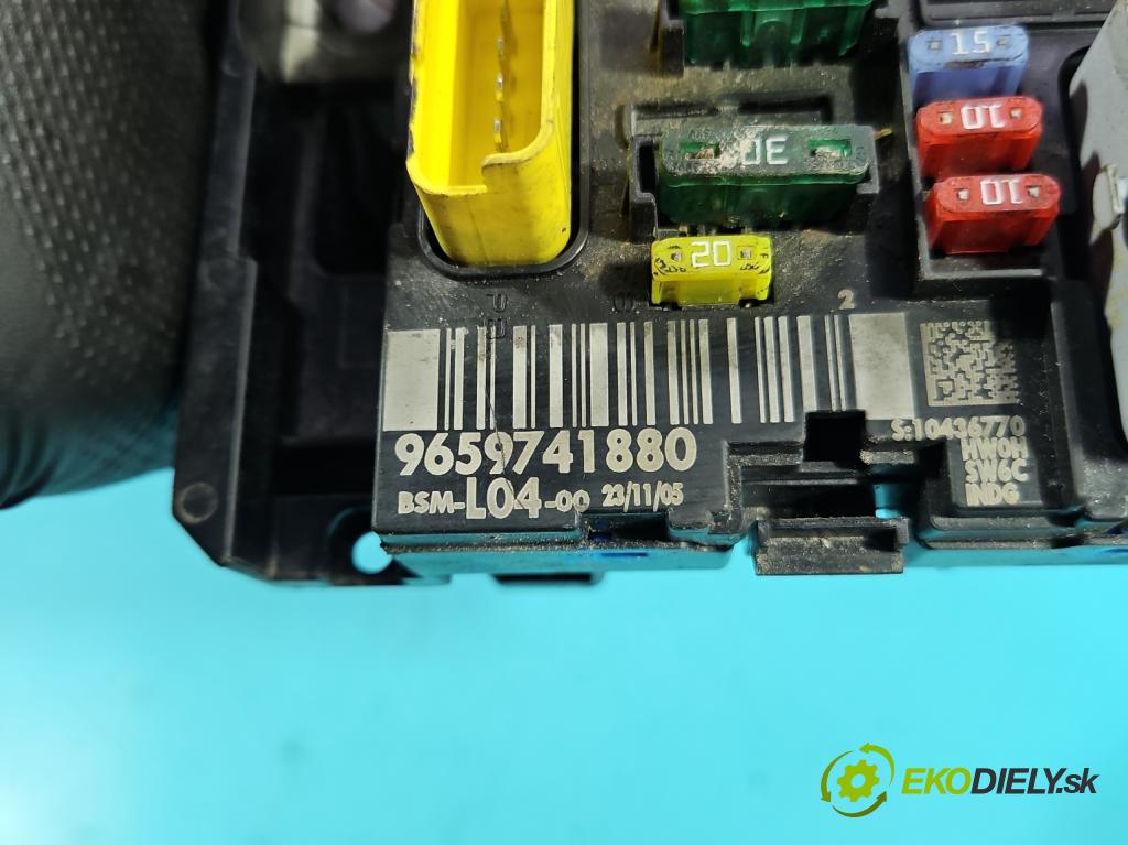 Citroen C4 I 2004-2011 2.0 16V 177 HP manual 130 kW 1997 cm3 3- riadiaca jednotka ostatné 9659741880