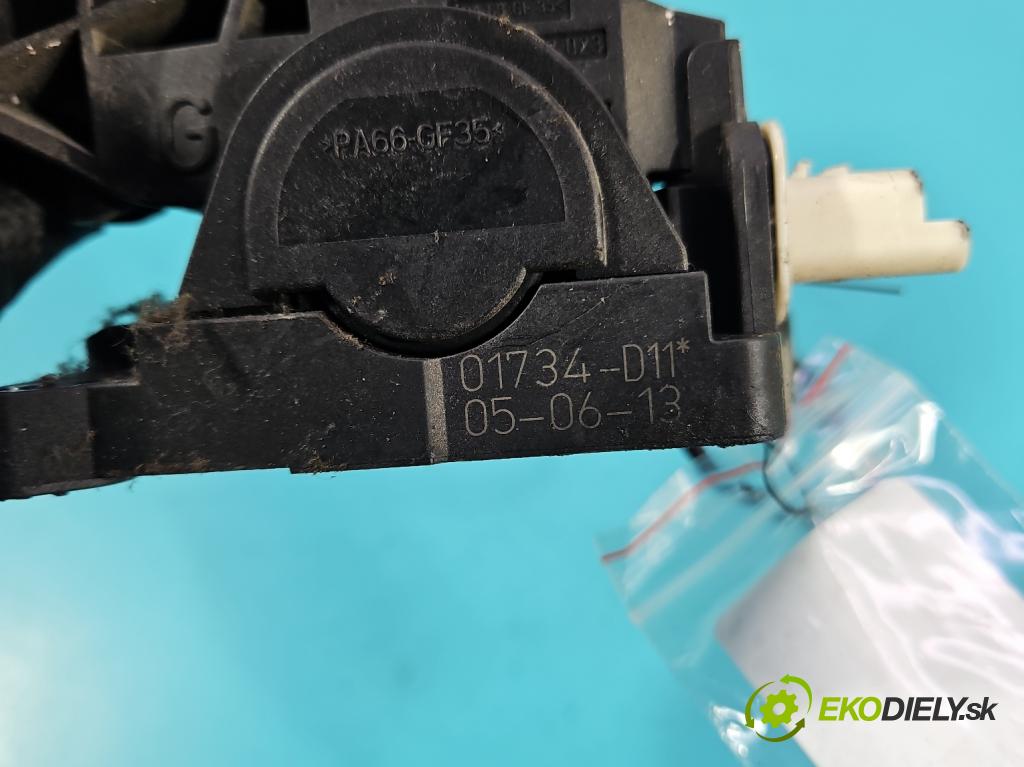 Citroen C4 I 2004-2011 2.0 16V 177 HP manual 130 kW 1997 cm3 3- pedal plyn potenciometr: F00C3E2429