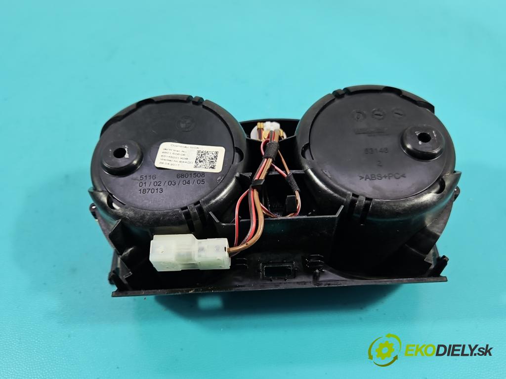 Bmw 5 G30 2017-2024 2.0d 190 HP automatic 140 kW 1995 cm3 4- Rukojeť: na nápoje: 6801508 (Držiak (úchyt) na nápoje)